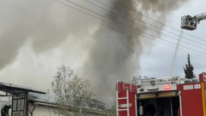 Çayırova’da yangın kontrol altına alındı