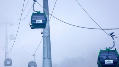 Kartepe teleferik kış sezonu öncesi bakıma giriyor