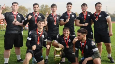 Körfez Gençlerbirliği ragbi şampiyonu oldu