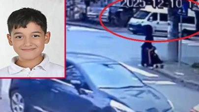 Gebze'de servis minibüsü çocuğa çarptı