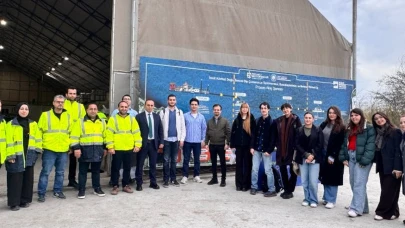 Kocaeli öğrenciler dip çamurunu inceledi