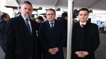 Derince belediyesine temizlik aracı hibe edildi