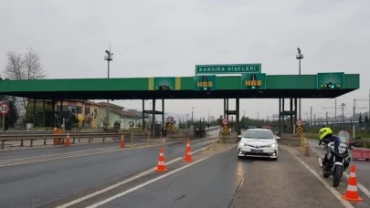 Kandıra gişeleri serbest geçiş sistemine dönüşüyor