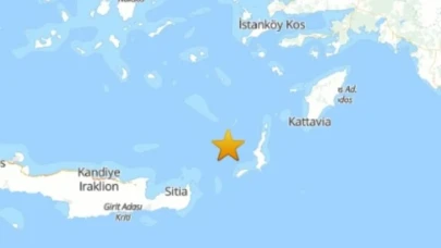 Ege denizi'nde 4.4 şiddetinde deprem: Muğla'da hafif şekilde hissedildi