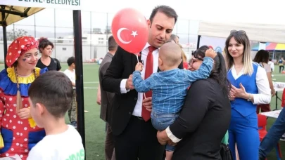Defne'de çocuk şenliği coşkusu: Bayram eğlencesi doya doya yaşandı