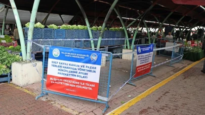 Kavgacı pazarcılara ceza yağdı: 4 esnafa men ve para cezası