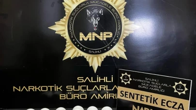 Manisa’da zehir tacirlerine operasyon: Bir şüpheliden 336 adet sentetik hap ele geçirildi