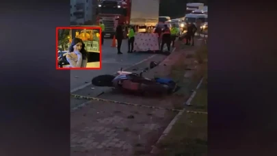 Motosikletli genç kadın hayatını kaybetti: Beton mikseri kazası şok etti