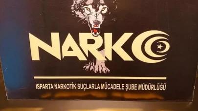 Isparta'da uyuşturucu operasyonu: Bin 256 kullanımlık sentetik kannabinoid ele geçirildi