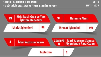 Eskişehir'de gıda denetimleri artırıldı: 2,4 milyon TL ceza kesildi