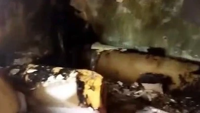 Kozluk'ta alevlere rağmen hayata tutunan genç: Yangın anında cesaretle atlayarak kurtuldu