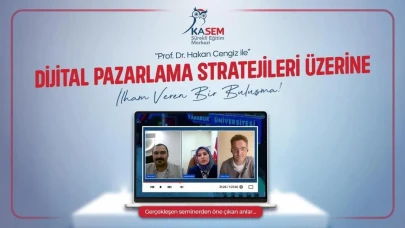 Dijital Pazarlama Stratejileri semineri: Algoritmaların gücü ve katılımcılardan büyük ilgi