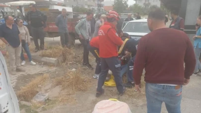 Balıkesir'de iki aracın çarpıştığı feci kazada 2 yaralı