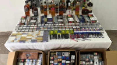 Manavgat'ta kaçak ürün operasyonu: Çok sayıda kaçak ürün ele geçirildi
