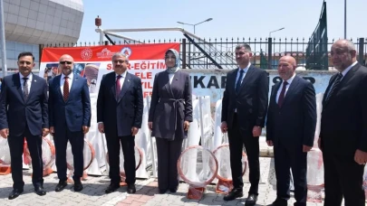 Köy okullarına spor ekipmanı yardımı, gençleri sporla buluşturuyor!