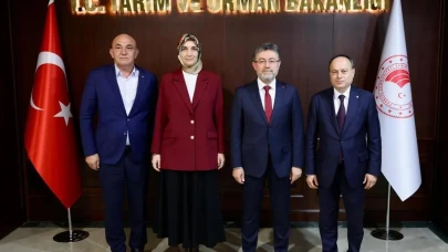 Afyonkarahisar heyetinden kritik ziyaret: Tarım ve hayvancılık konuşuldu