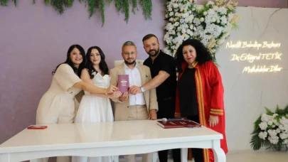 Nazilli'de nikah maratonu: Her yarım saate bir çift evlendi
