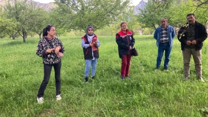 İğdır'da meyve bahçelerinde hastalık ve zararlılarla mücadele toplantısı gerçekleştirildi
