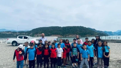 Köyceğiz'de öğrenciler suyun gücünü keşfetti: Akköprü Barajı'nda farkındalık projesi gerçekleşti