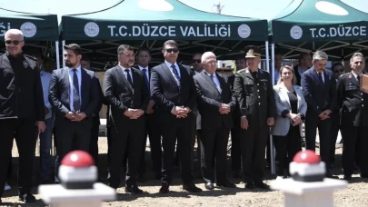 Düzce Güzel Sanatlar Lisesi'nin temeli atıldı! Okulda neler olacak?