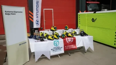 Hyundai'den Kocaeli itfaiyeye dev destek: Hayatı kurtaracak ekipmanlar teslim edildi
