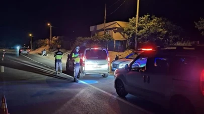 Köşk'teki uygulamada 61 araç kontrol edildi: 11 sürücüye ceza kesildi