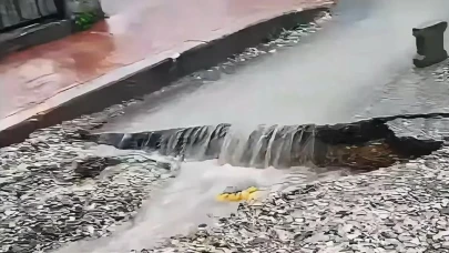 Sinop'ta şiddetli yağış sonrası yol çökmesi! Kalıcı çözüm çağrısı