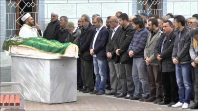87 yaşındaki Bayram Ali Yüce, son yolculuğuna uğurlandı