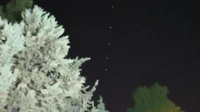 Starlink uyduları gökyüzünde süzüldü: Adıyaman'da merak uyandırdı