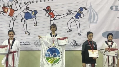 Sakarya'nın gururu Ecrin Yılmaz, Türkiye şampiyonu oldu