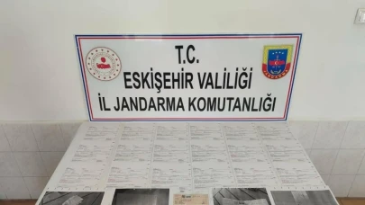 Eskişehir'de tefeci operasyonu: 4 milyon 700 tl değerinde çek ele geçirildi