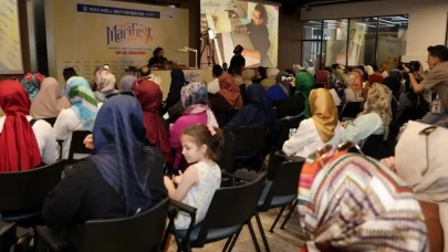 Hat sanatçısı Levent Karaduman MARİFEST25te gösteri yaptı