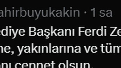 Manisa Belediye Başkanı Ferdi Zeyrek hayatını kaybetti
