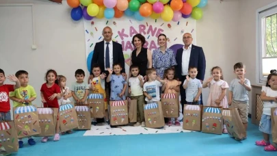 Senin Yuvan Kreşinde ilk karne heyecanı yaşandı