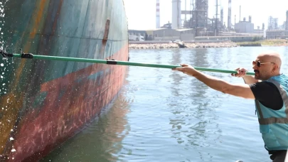 İzmit Körfezi deniz kirliliği sıkı denetleniyor