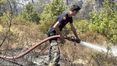 Kocaeli itfaiyesi Bursa yangınına koştu