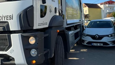 Kandıra sahillerinde araç parkı temizliği engelledi
