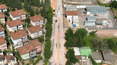 Alikahya Stadyum Tramvay Hattı çalışmaları sürüyor