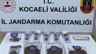 Kocaeli’de narkotik operasyonunda 2 kişi tutuklandı