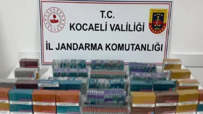 Gebze’de 2 bin 500 elektronik sigara ele geçirildi