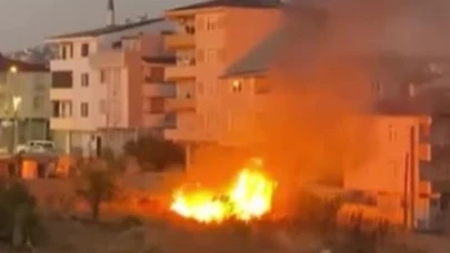 Darıca'da otluk yangını söndürüldü