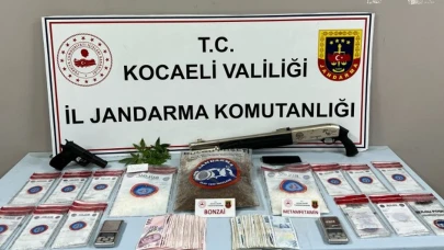 "Kocaeli'de uyuşturucu satıcısı jandarmaya yakalandı"