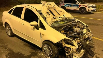 İzmit'te otomobil yayaya çarptı: 1 ölü
