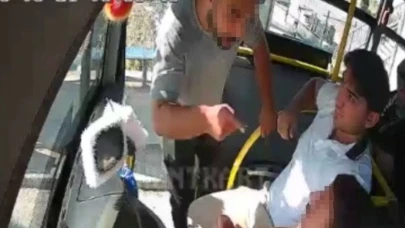 Başiskele’de şoföre bakışı nedeniyle tehdit