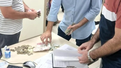 Kocaeli'de dilencilerden 6 bin 160 lira çıktı