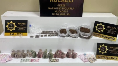 Kocaeli’de uyuşturucu operasyonunda 2 tutuklama