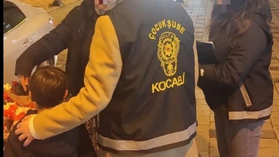 Kocaeli sokakta çalışan çocukları korudu