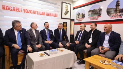 AK Partili heyet Kocaeli Yozgatlılar Derneğini ziyaret etti