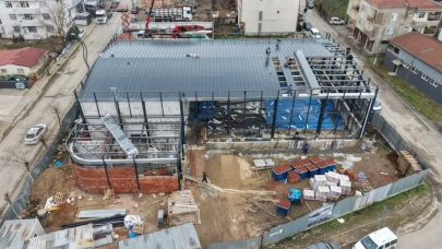 Başiskele’ye modern spor salonu inşa ediliyor