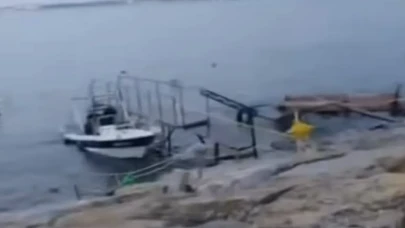 Darıca’da denizden kişi kurtarıldı